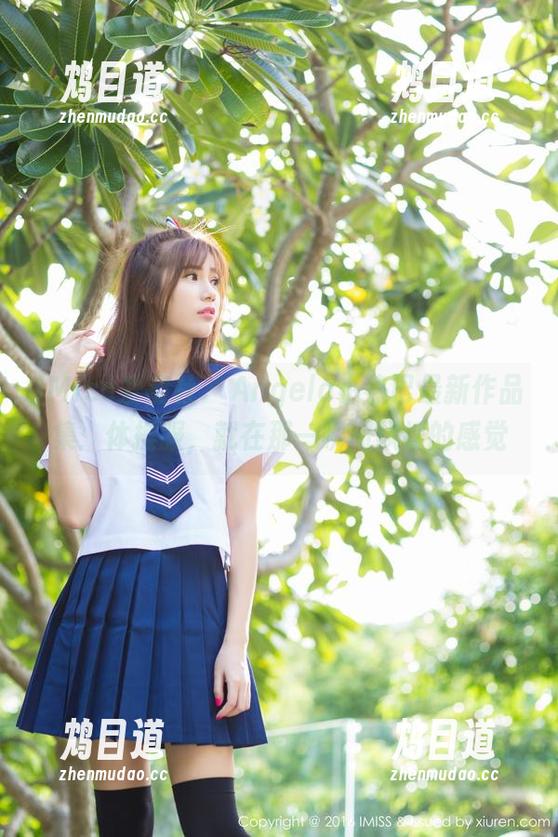 IMiss爱蜜社 - Angela小热巴最新作品集：体操服，就在那一瞬间飘摇的感觉