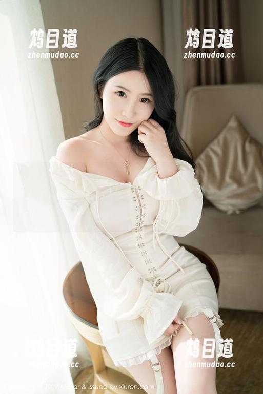 MiStar魅妍社 - 更新！又见关思阳的红裙写真，真是光线跟表情的绝配，不得不赞叹。