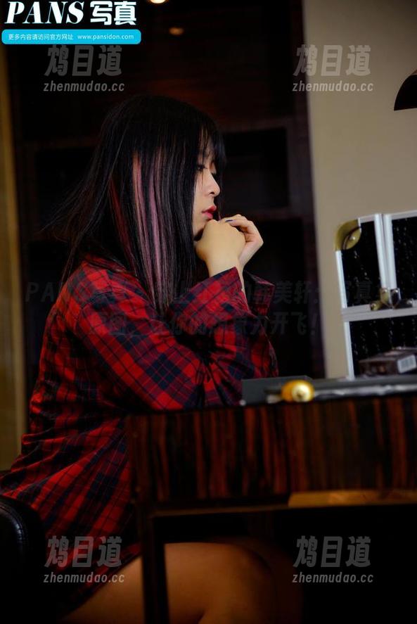 PANS写真 - 穿上红裙的韩美轩：写真集原图，让你的想象力开飞！