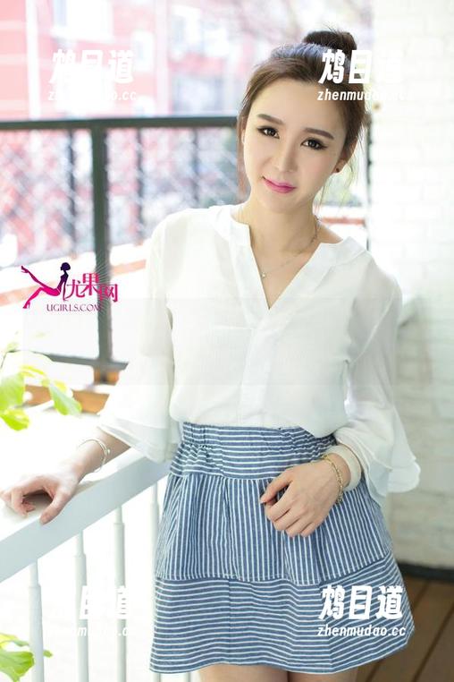 UGirls尤果网-乔依琳 UGirls尤果网 - 乔依琳短裙美图,仿佛能听到裙摆轻轻的低语。