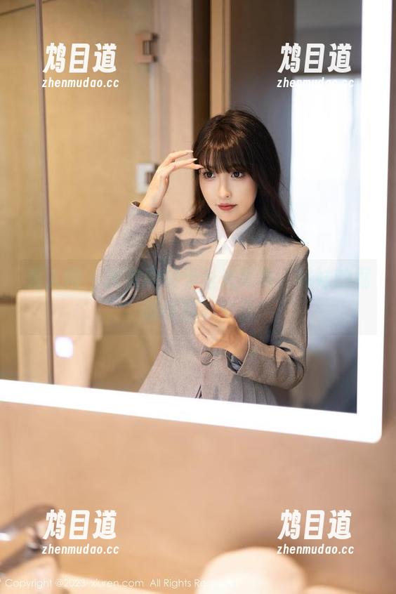 秀人网 - 沈欢欣的无圣光写真，妹妹的倔强与温柔交错