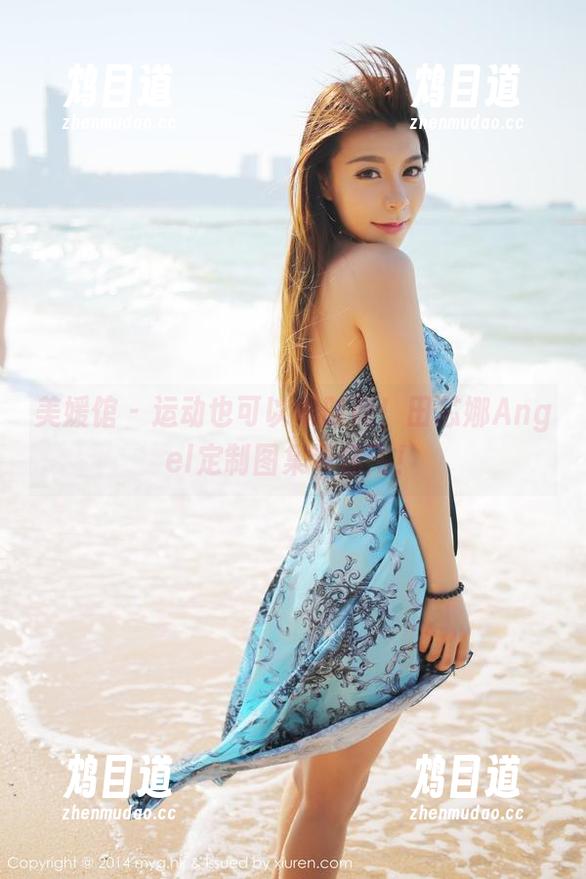 美媛馆-田芯娜Angel 美媛馆 - 运动也可以很时尚!田芯娜Angel定制图集带你飞!