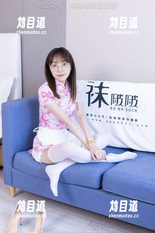 袜啵啵 - 小甜豆的薄黑丝精选写真集：脚尖加固版，轻盈却让人心动！