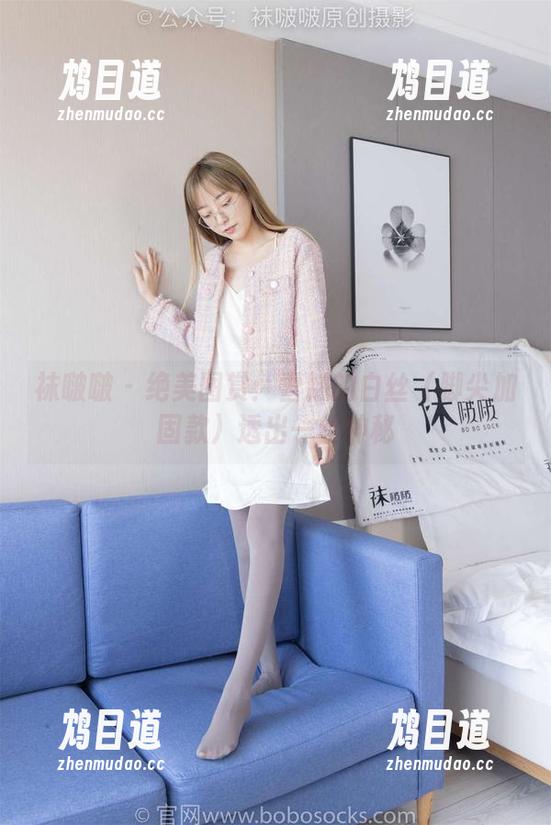 袜啵啵 - 绝美图赏：雪糕的白丝（脚尖加固款）透出一丝神秘